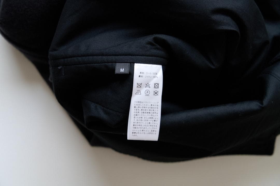 postalco フリーアームボタンジャケット ソリッドウール