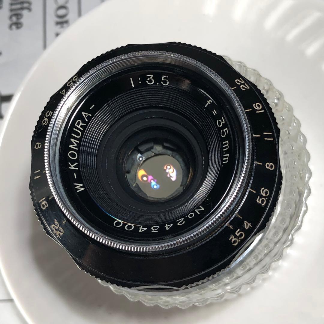 W-KOMURA 35mm f3.5 l39 ライカスクリューマウント