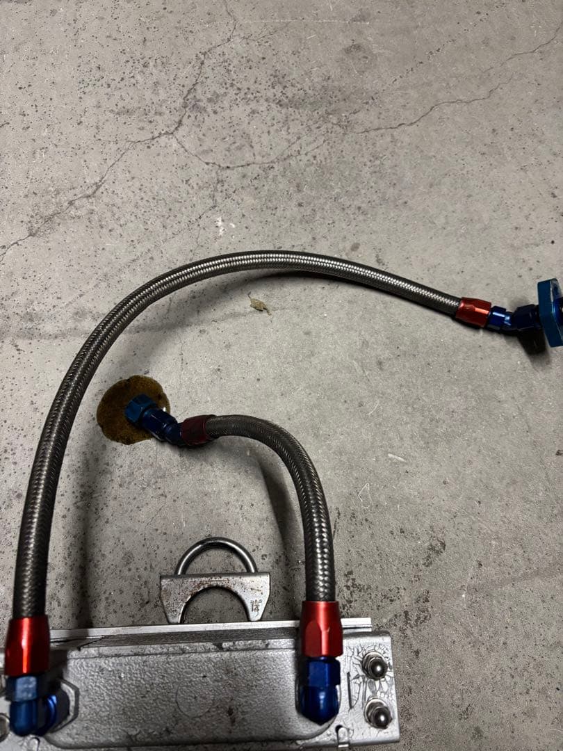 SR400 オイルクーラー