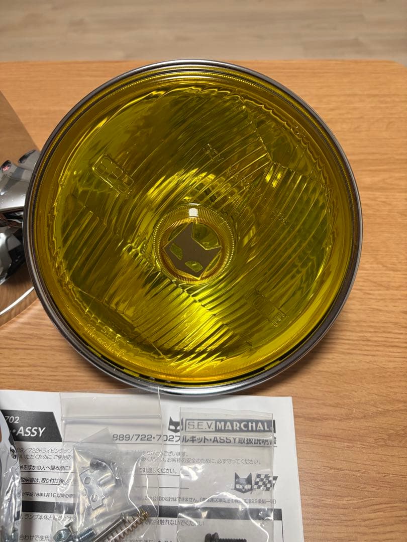 J*s様 cbx400f cb750 他ホンダ車　マーシャル　イエローレンズ　新