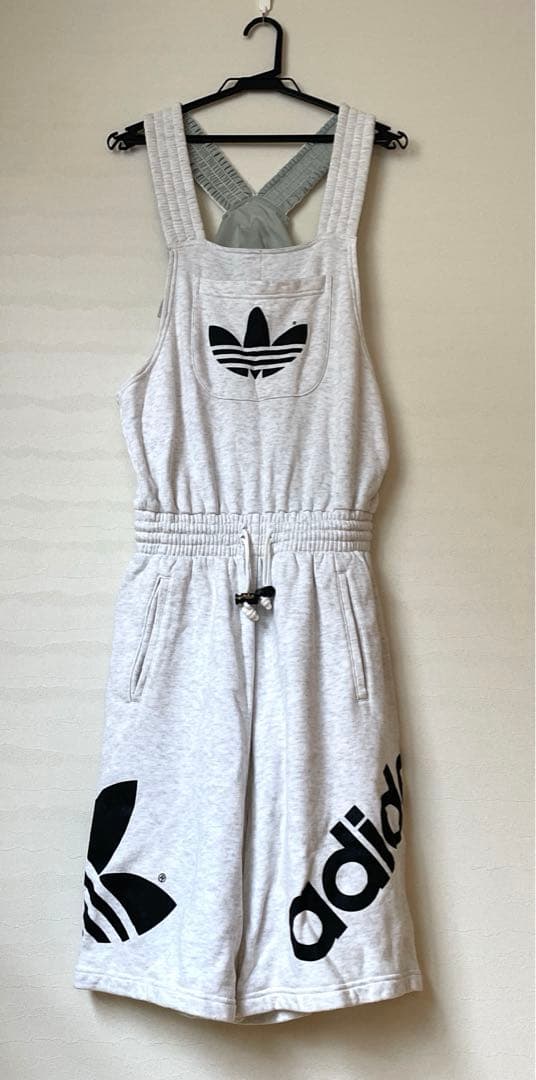 adidas サロペット　デサント　日本製　古着