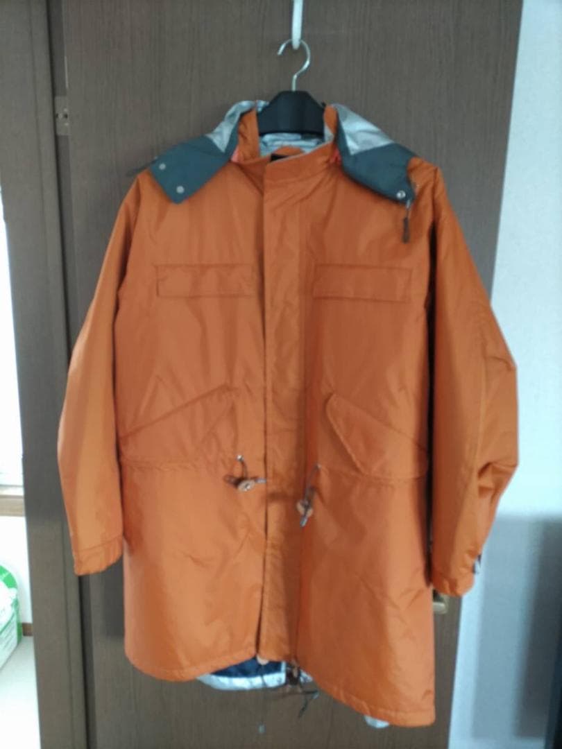 新品同様 Julien David フード付モッズコート 橙 75,800円の品