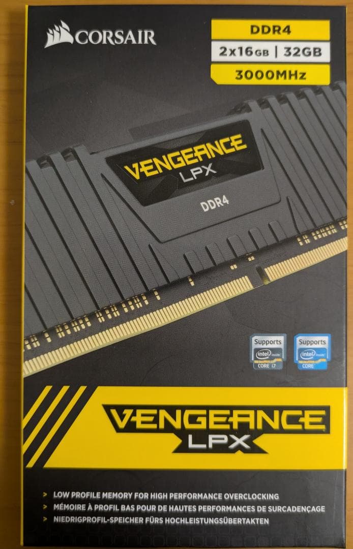 メモリー Corsair Vengeance LPX 32GB DDR4 3000MHz