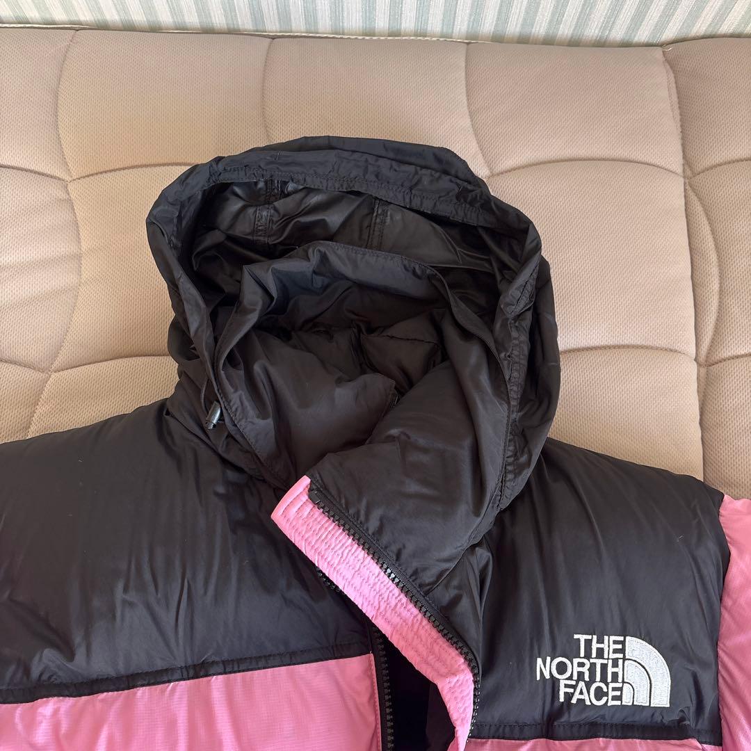 THE NORTH FACE ダウンジャケット Mサイズ ピンク/ブラック