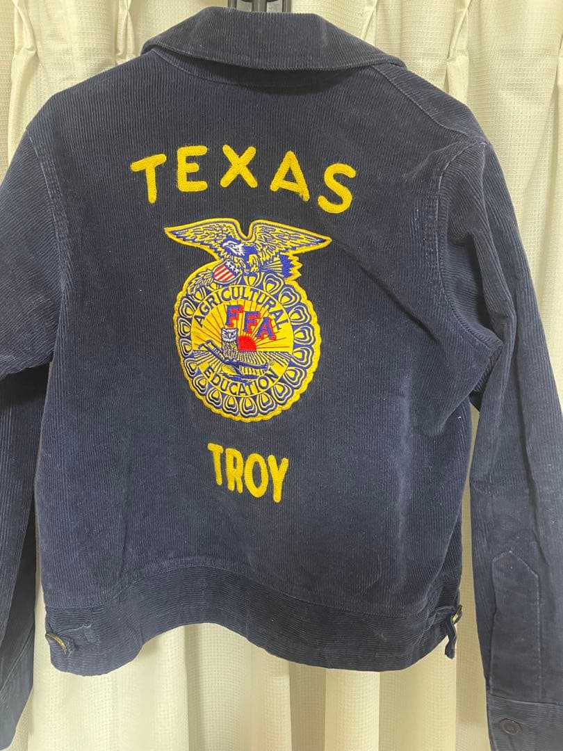 FFAエンブレム コーデュロイジャケット ネイビー