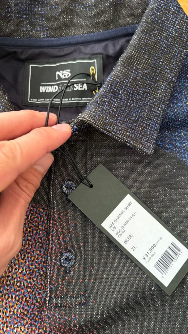 WIND AND SEA XL 半袖ポロシャツ　NASコレクション　ヒップホップ