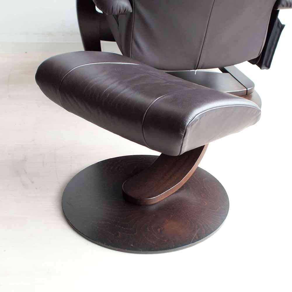 シモンズ フィヨルド マニアーナ リクライニングチェア オットマンZR24142