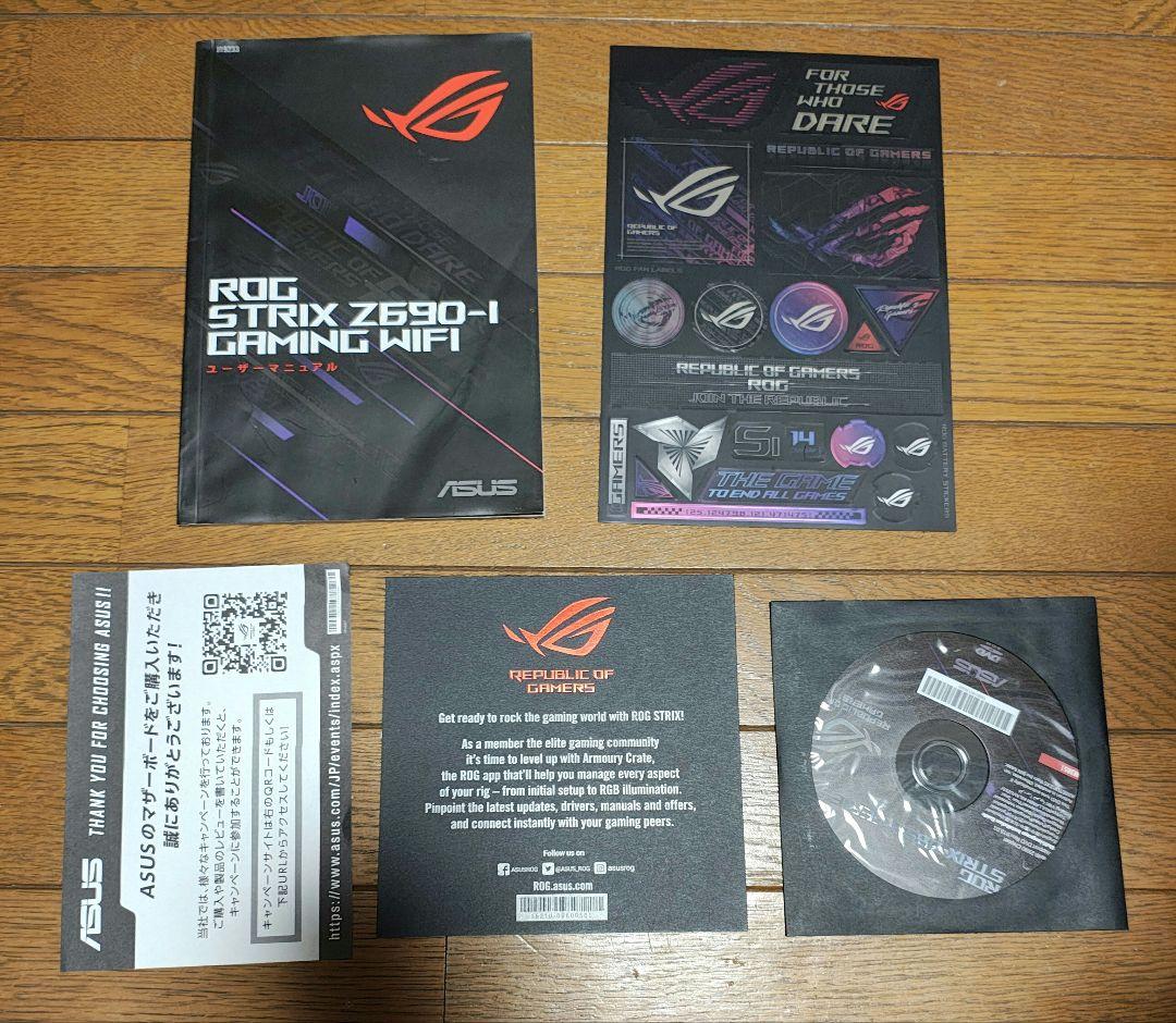 マザーボード ASUS ROG STRIX Z690-I GAMING WIFI