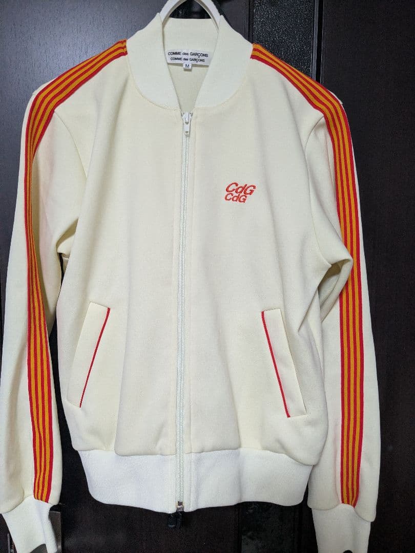 COMME des GARÇONS クリーム ジャージ M