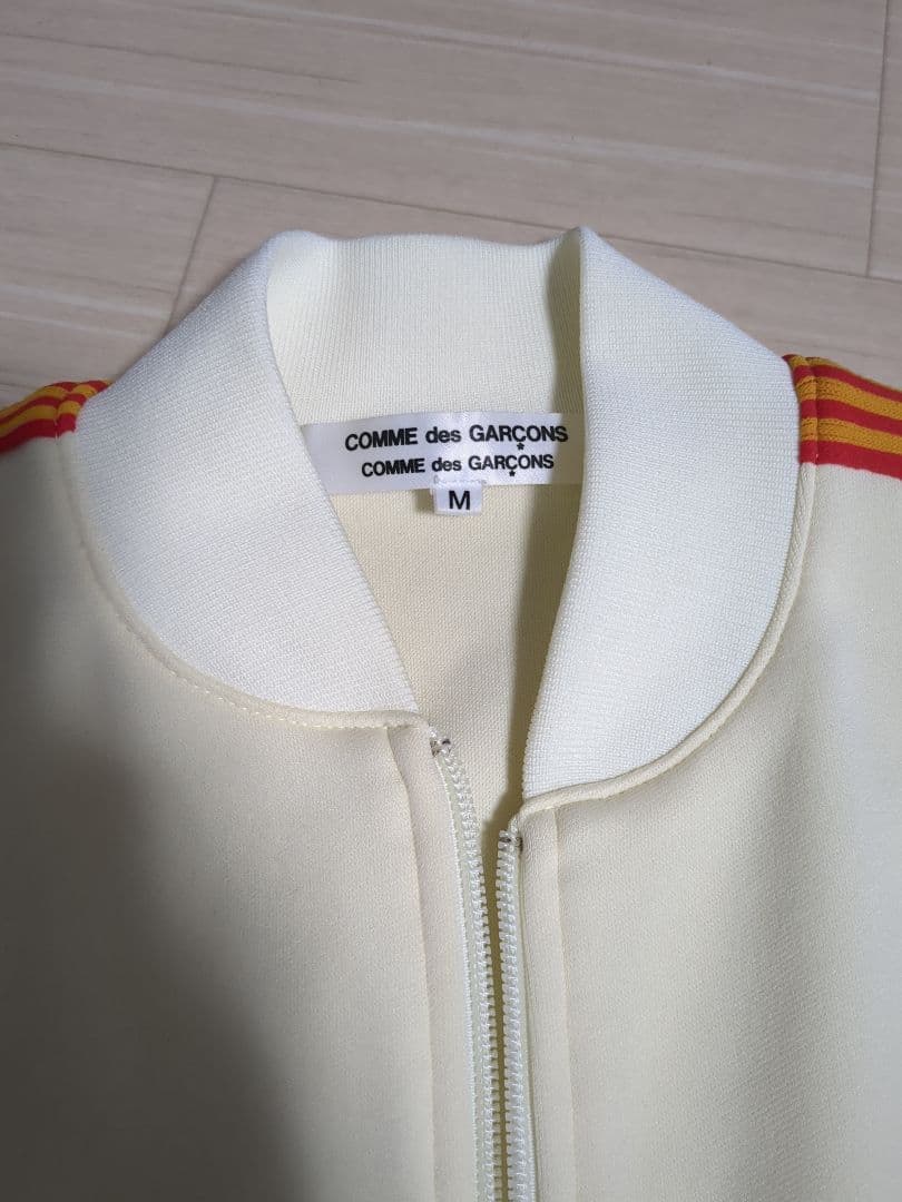 COMME des GARÇONS クリーム ジャージ M