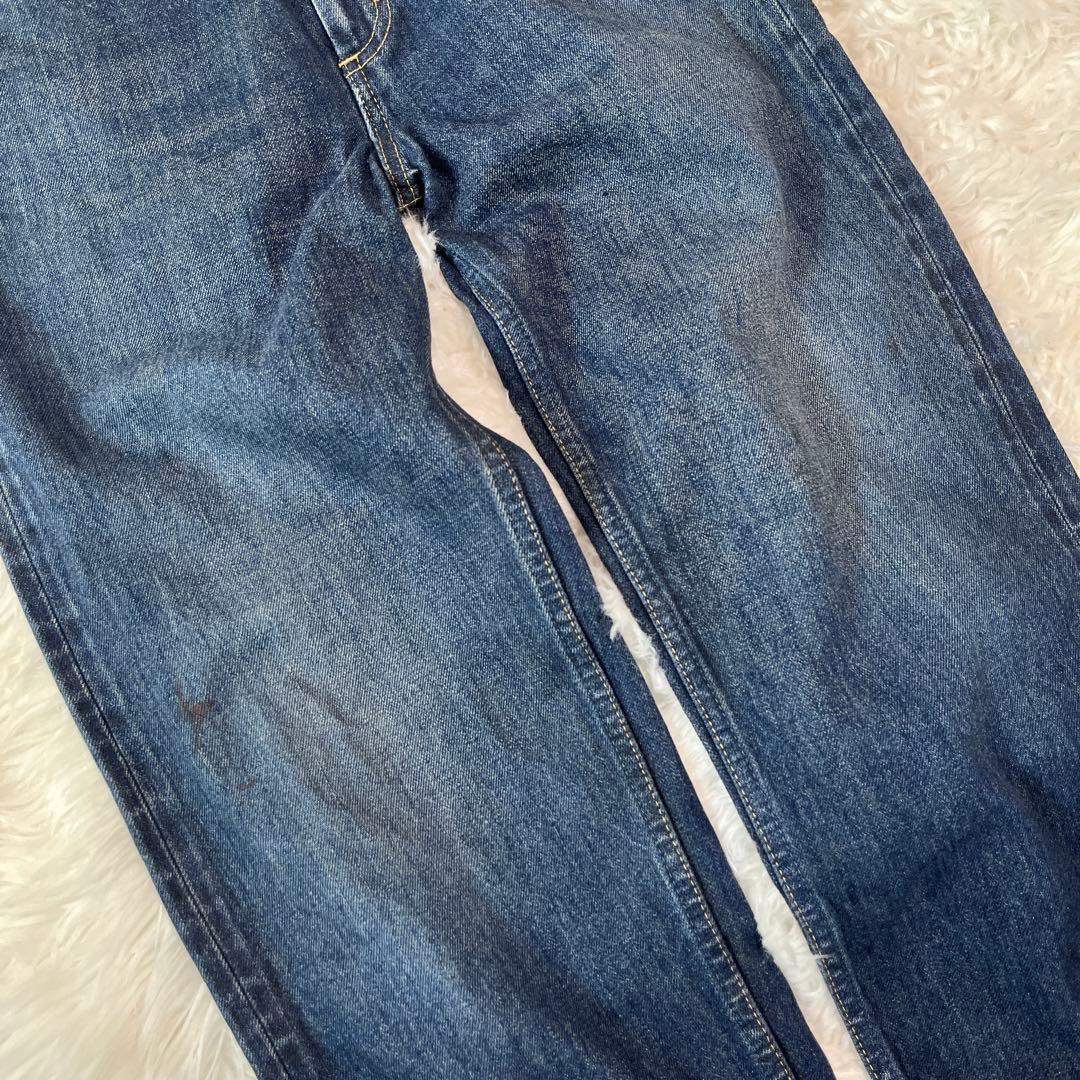 chimala チマラ デニム パンツ ダメージ加工 セルビッチ 赤耳 26