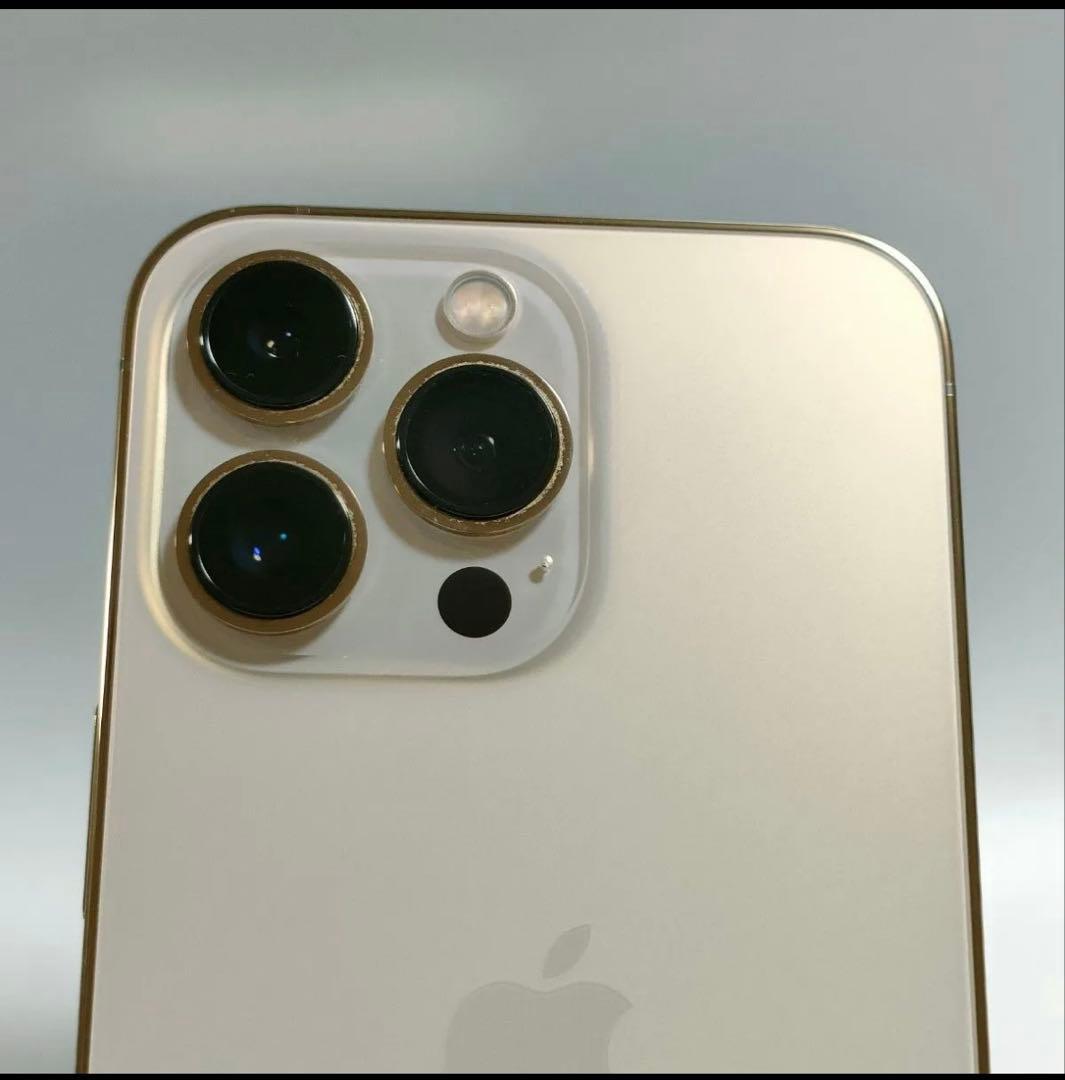 【美品/バッテリー100%】iPhone13 Pro 128GB ゴールド