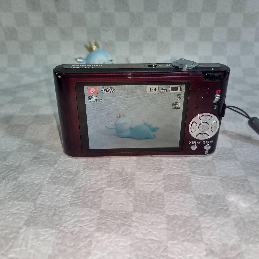 【動作確認済】panasonic lumix dmc-fx60 バイオレット