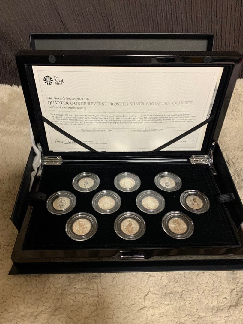 値下げしました❗️クイーンズビースト　シルバー　コンプリートセット❗️