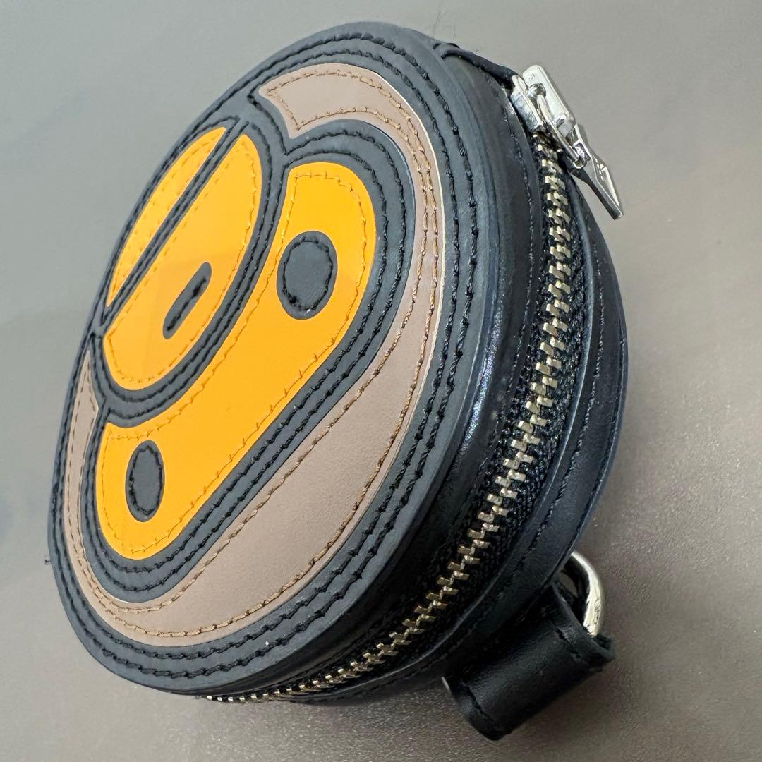 A BATHING APE レザーケース 小物入れ　エイプ