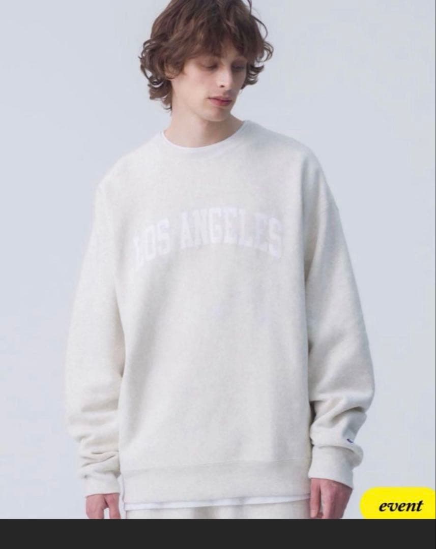 ロンハーマン　チャンピオン　Reverse Weave スウェット　オートミール