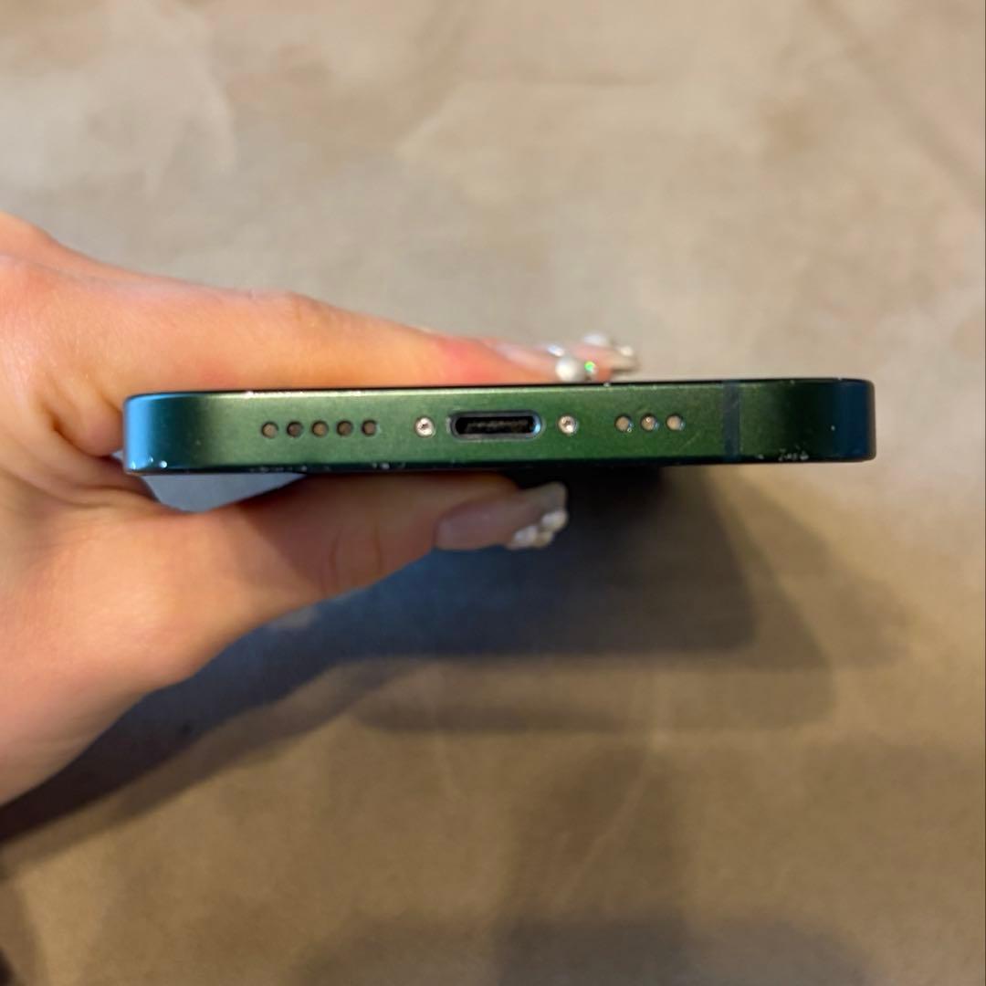 Apple iPhone 13 グリーン 128G　SIMフリー　充電器付き