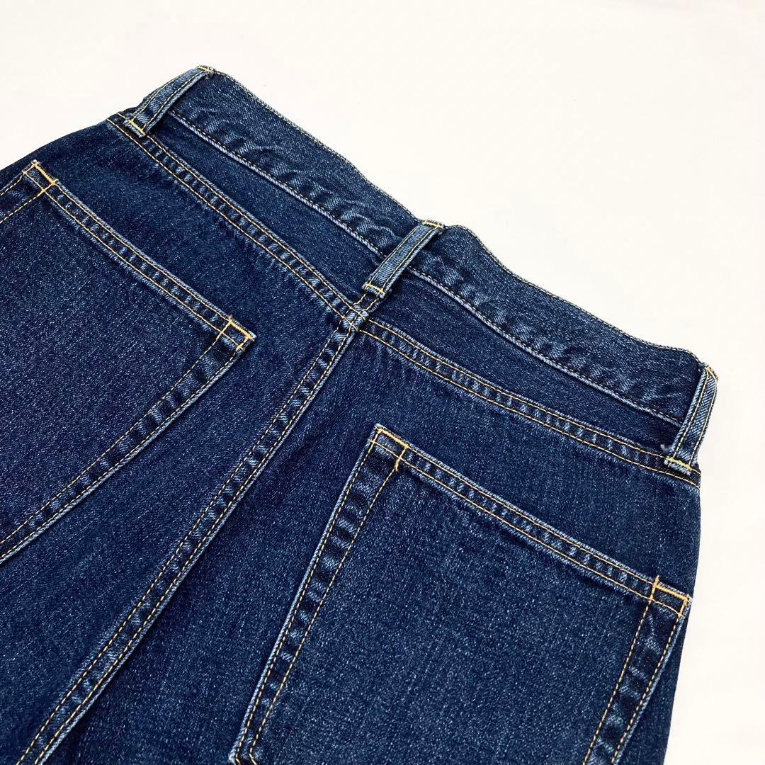 Y's ワイズ カットオフ パッチワーク デニム ジーンズ インディゴ1