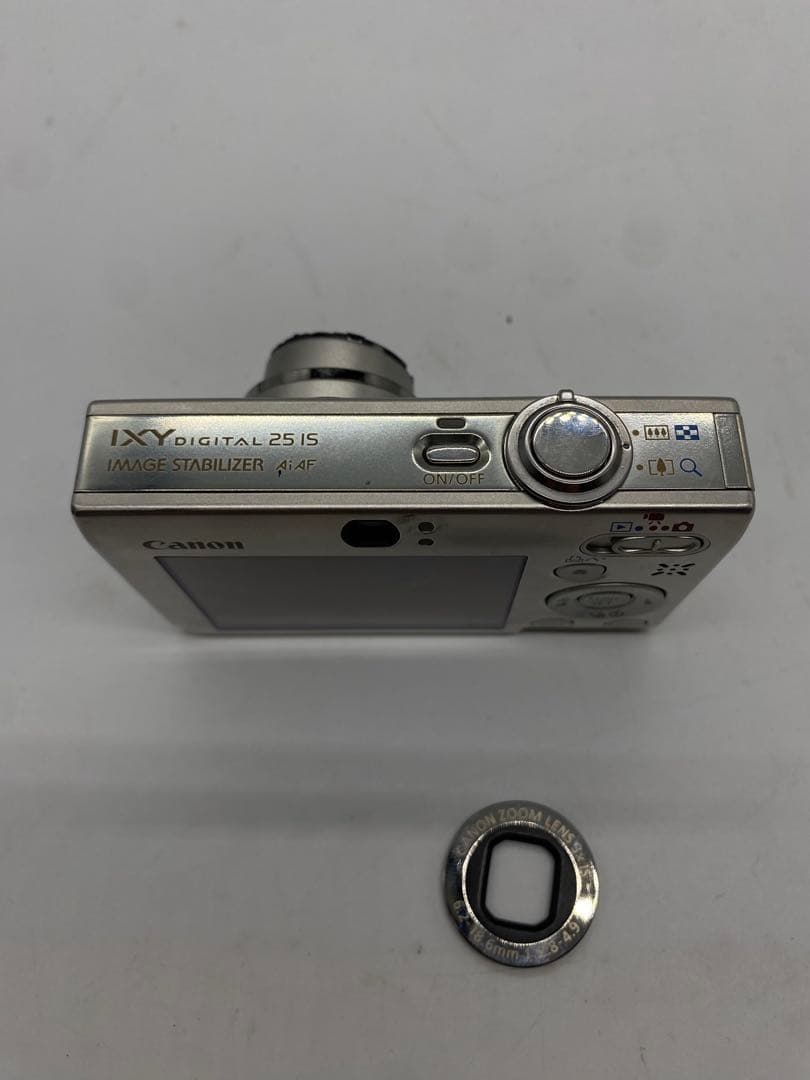 Canon IXY Digital 25 IS コンパクトデジタルカメラ シルバ