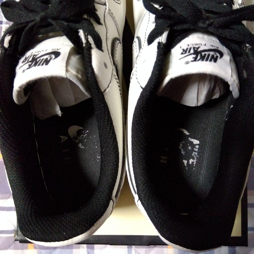 Nike Air Force 1 Stussy コラボ スニーカー白