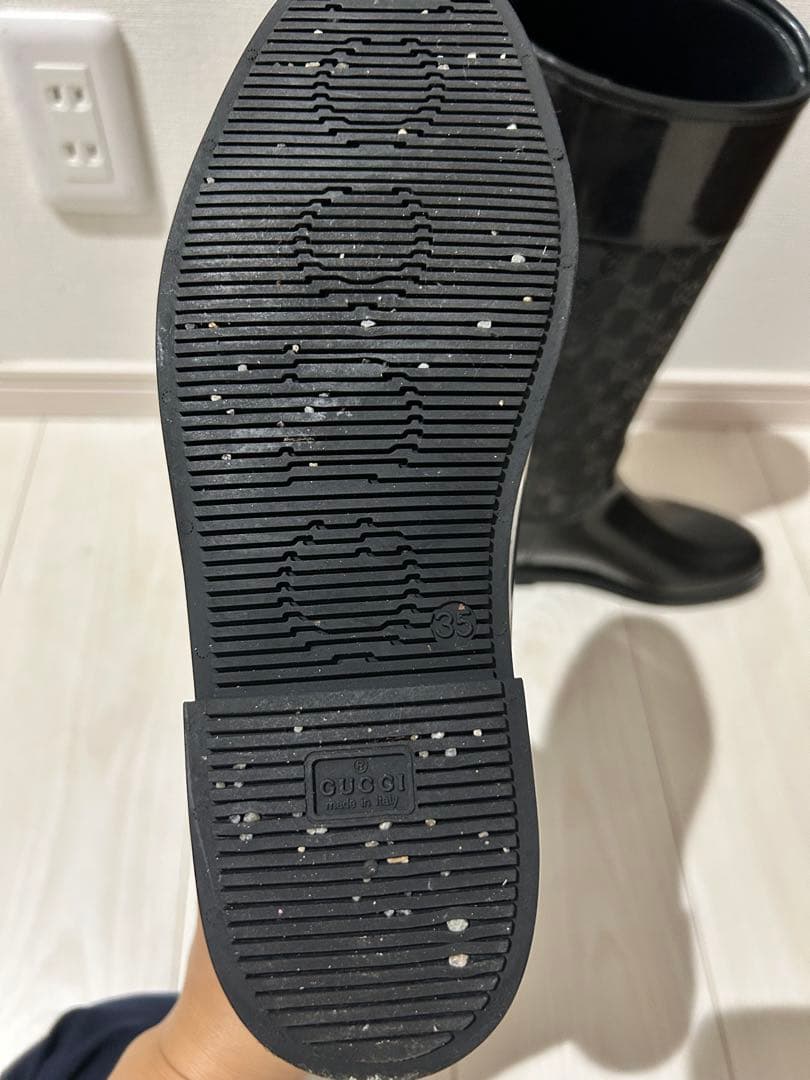 グッチ　GUCCI レインブーツ