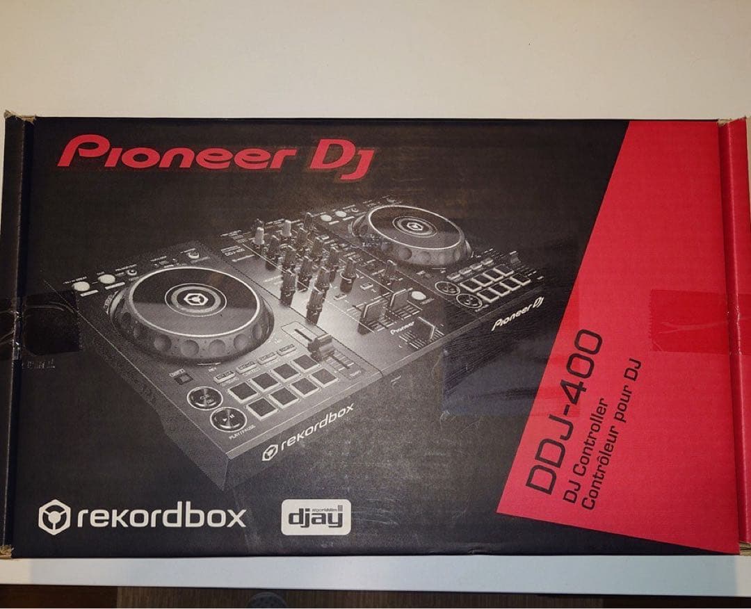 Pioneer DJ DDJ-400 DJコントローラー（カバー付）