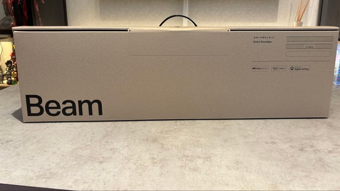 【新品】 Sonos Beam Gen2ブラック スマート TVサウンドバー