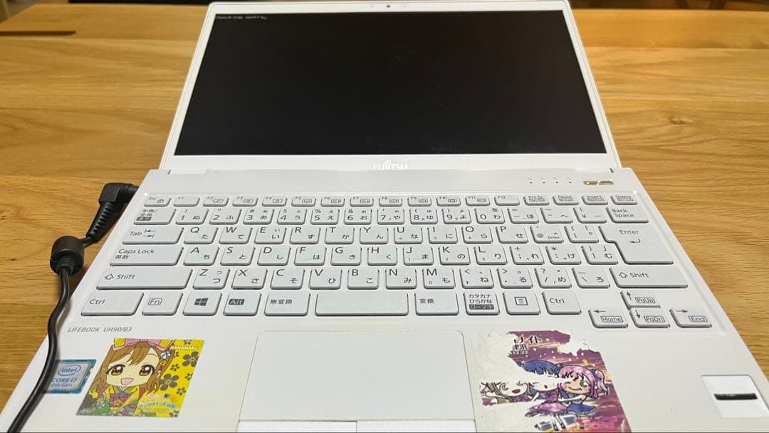 富士通 ノートPC ホワイト LIFEBOOK UH90/B3