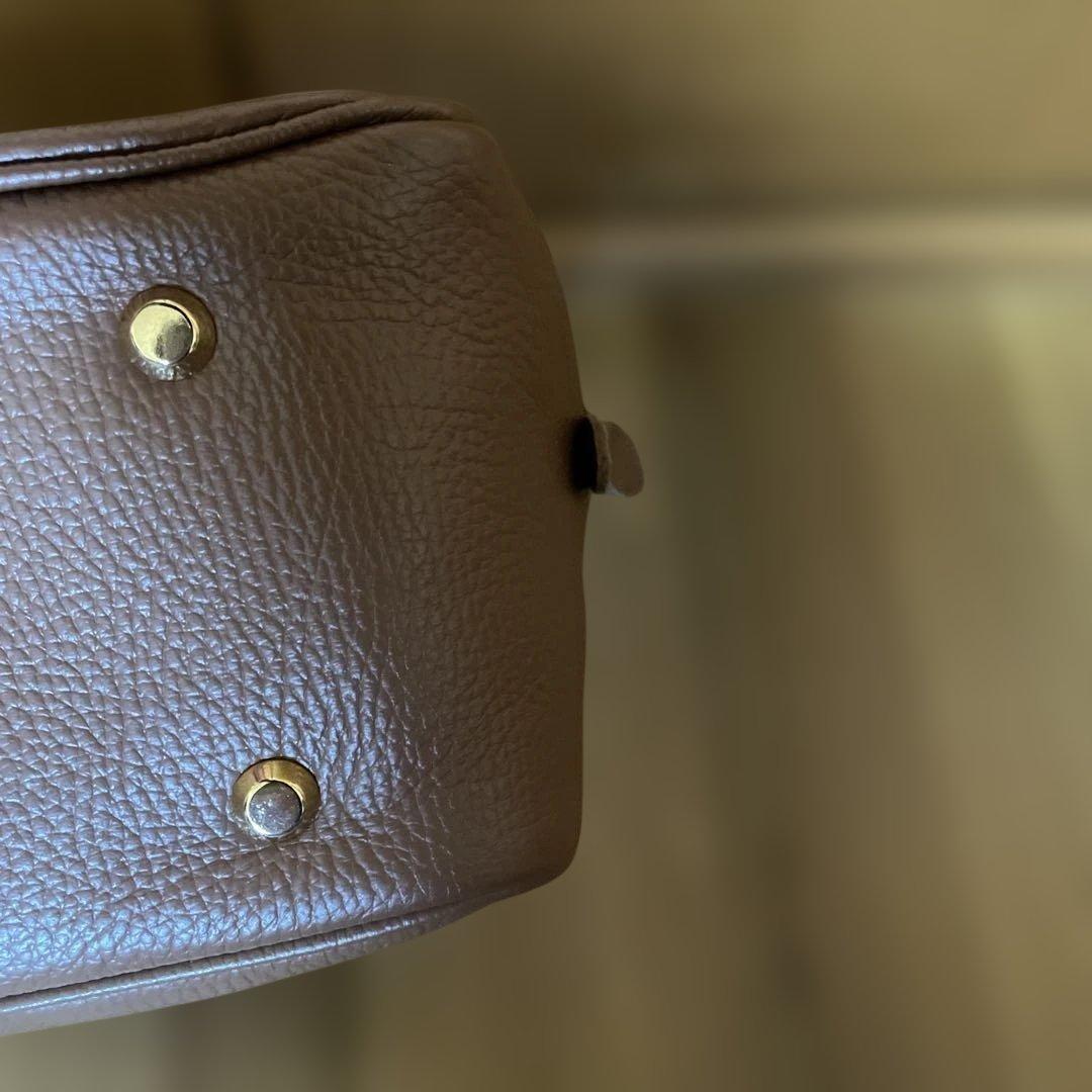 YOUNG & OLESEN ブラウン　ボストンバッグ　美品