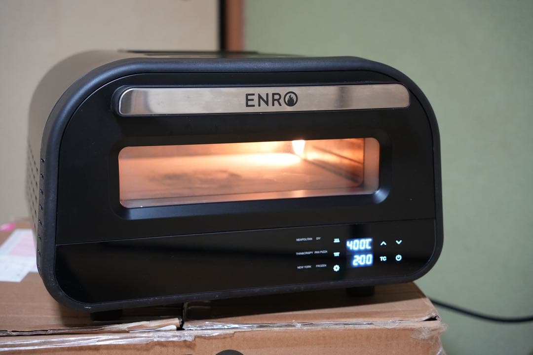 ENRO 400℃出るピザ窯 電気式窯焼名人