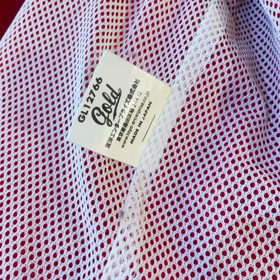 ⭐︎美品⭐︎ Gold カレッジジャケット 38 レッド GL12766 日本製