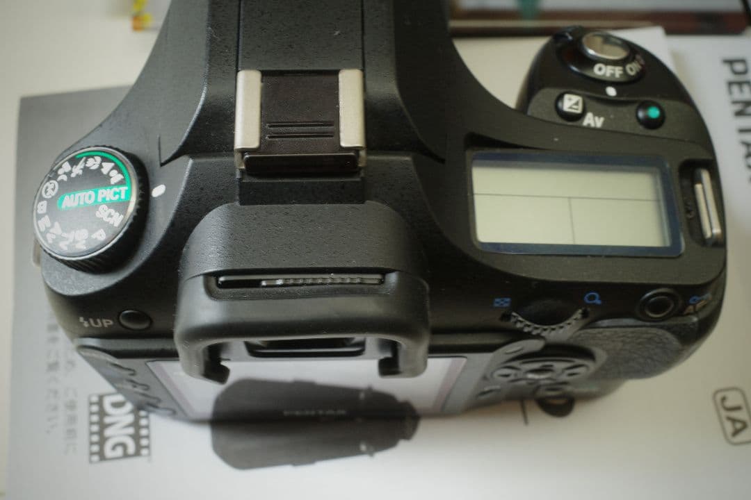 【元箱付美品】PENTAX K200D DA18-55ダブルズームキット 電池付