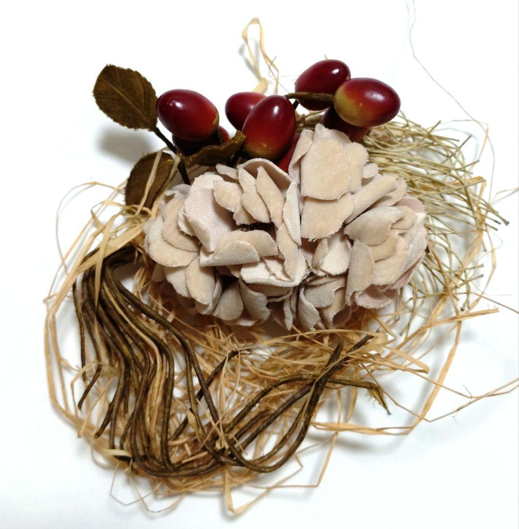 ストリートオルガン ブーケブローチ コサージュ 2セット