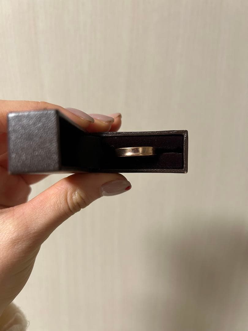 ティファニー　ピンクゴールドリング※10号