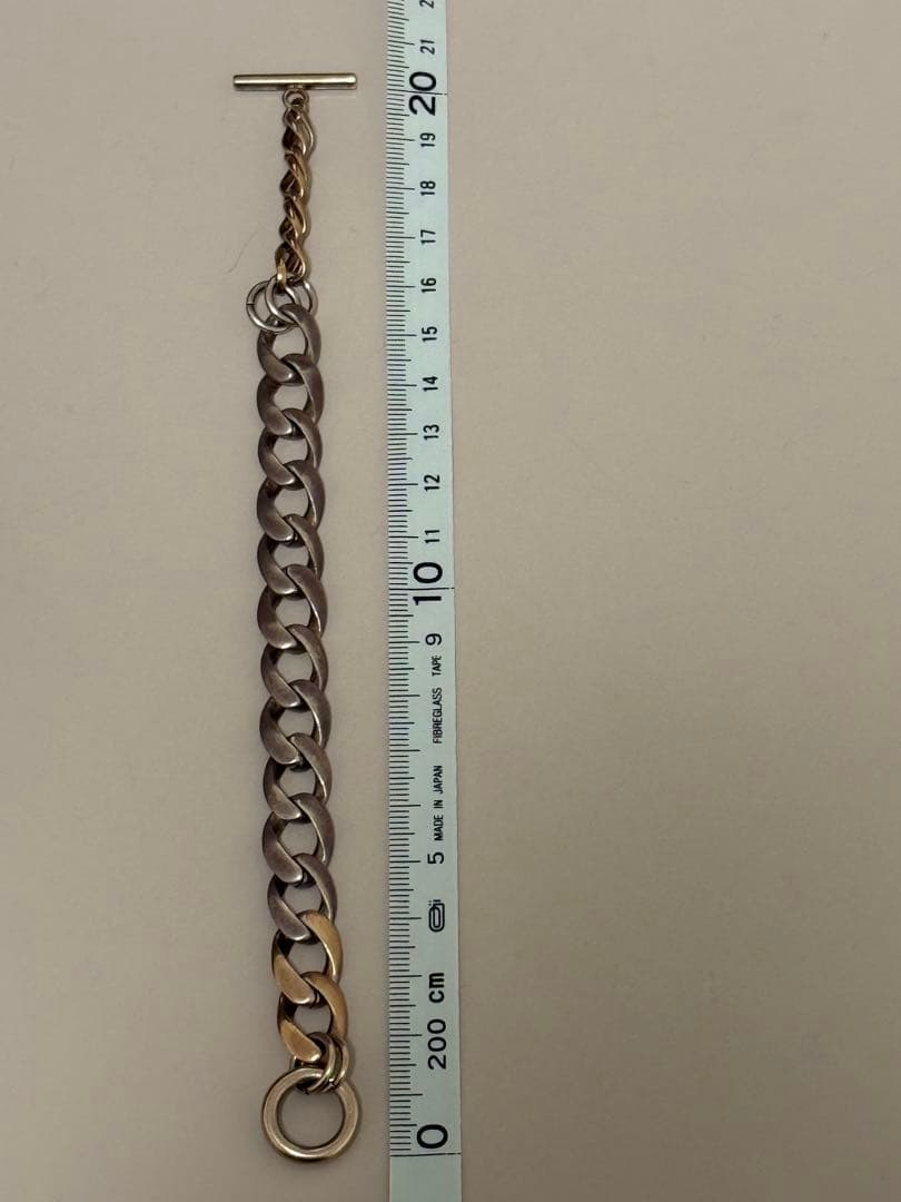 【replay(現CTHY)】バイカラーチェーンブレスレット