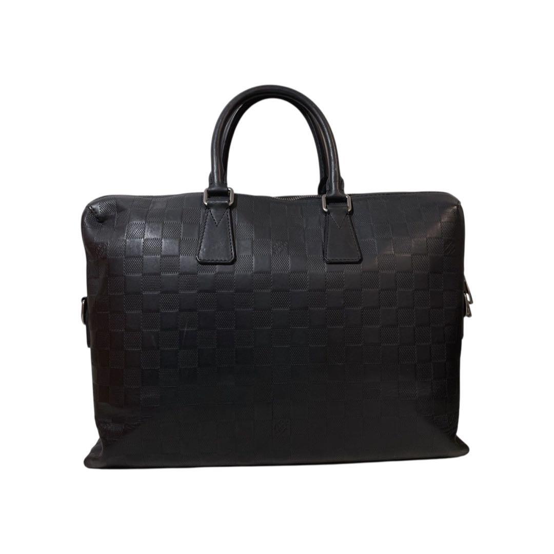 ルイヴィトン ダミエアンフィニ PDJ ビジネスバッグ 2way 黒　5146