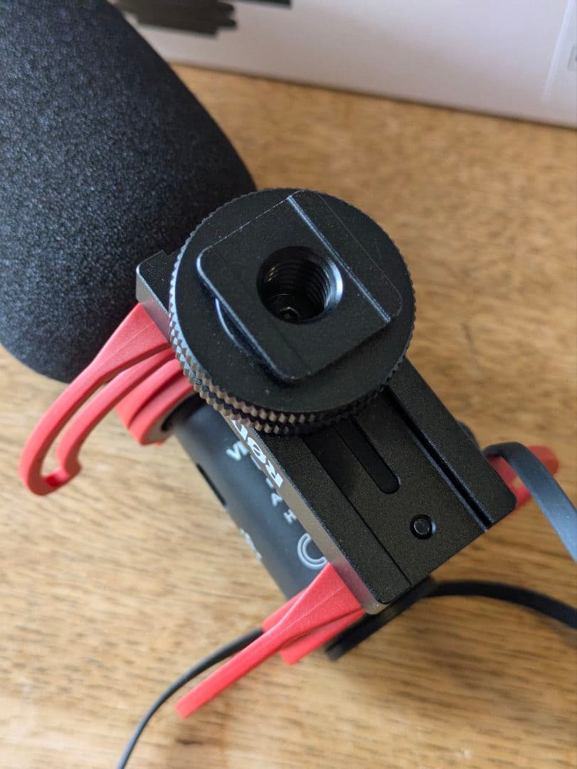 SORA RODE VIDEOMIC GO II マウントに傷あり 動作正