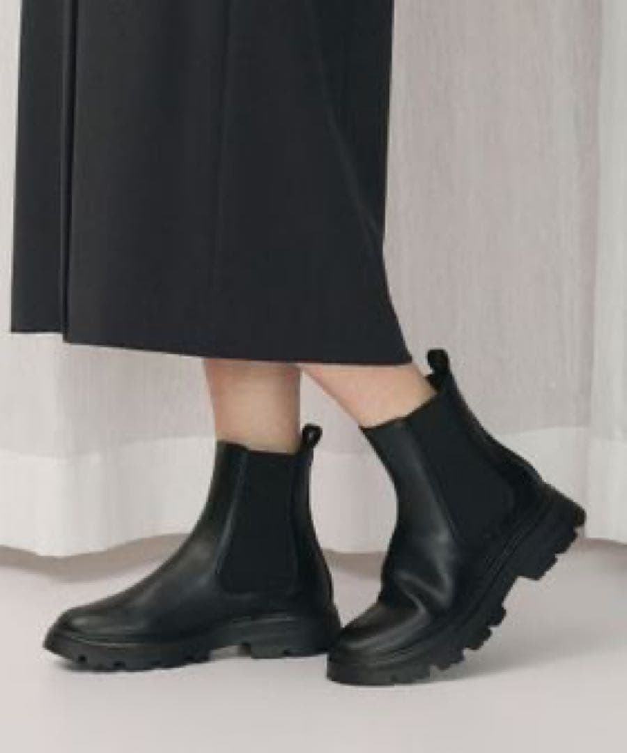 BEAUTY&YOUTH サイドゴアブーツ 晴雨兼用 24cm