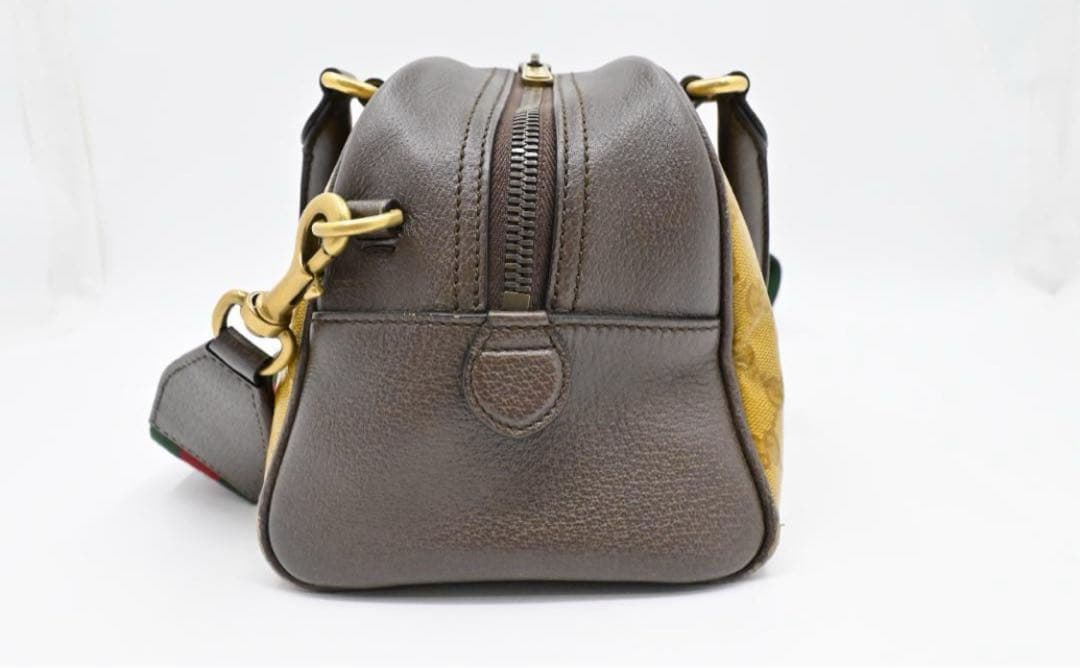 グッチ×アディダス　コラボ　ボストンバッグ　ＧＧクリスタル