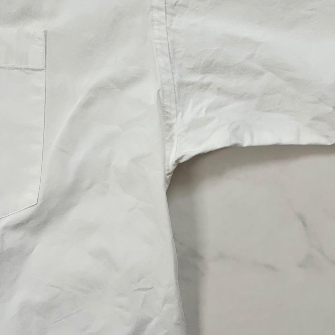 美品　マディソンブルー J.BRADLEY B刺繍 長袖シャツ 白　01サイズ