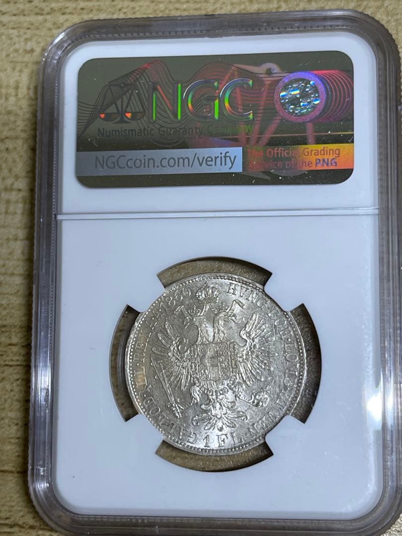 1860A オーストリア フローリン MS63