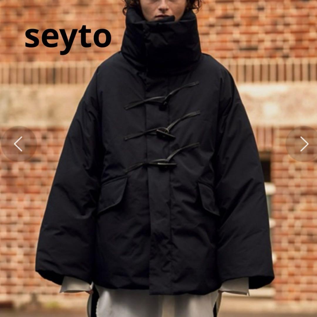 seyto ハイネック トグル ダウンジャケット