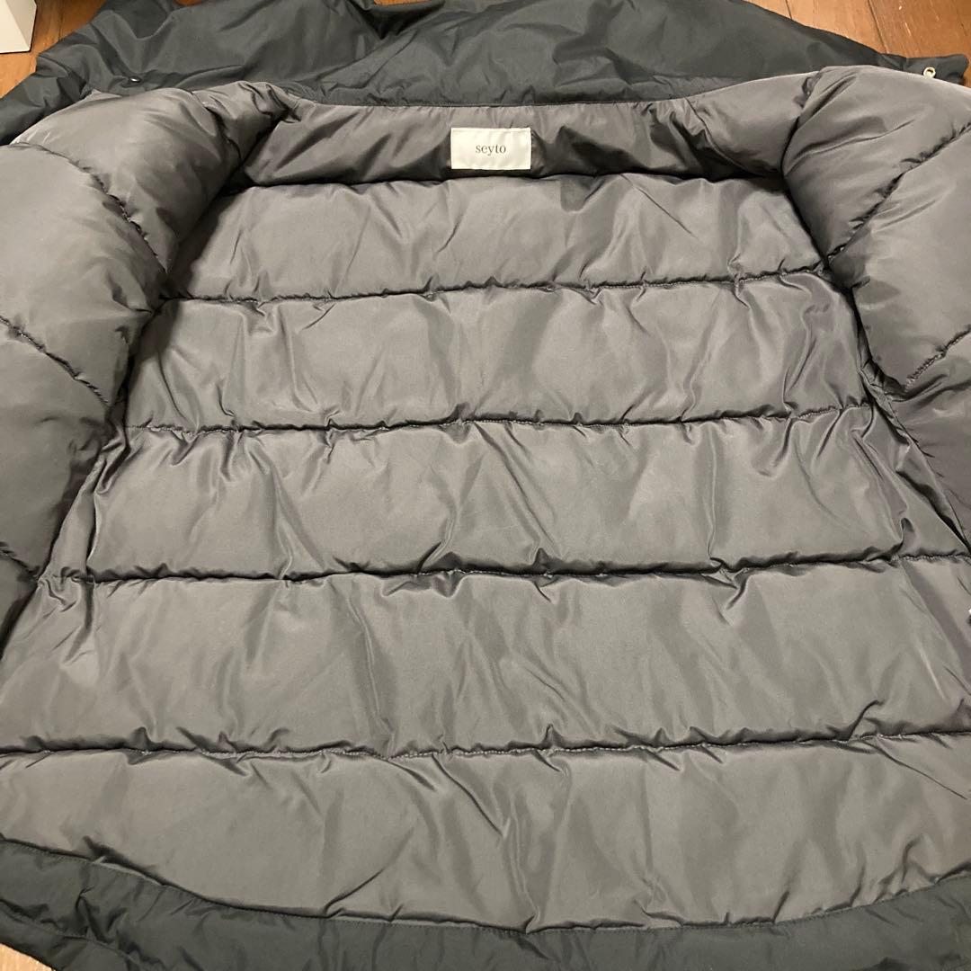 seyto ハイネック トグル ダウンジャケット