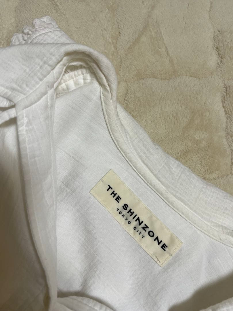 THE SHINZONE コットンガーゼブラウス