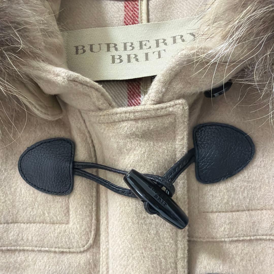 美品　BURBERRY LONDON ダッフルコート　ノバチェック　Mサイズ