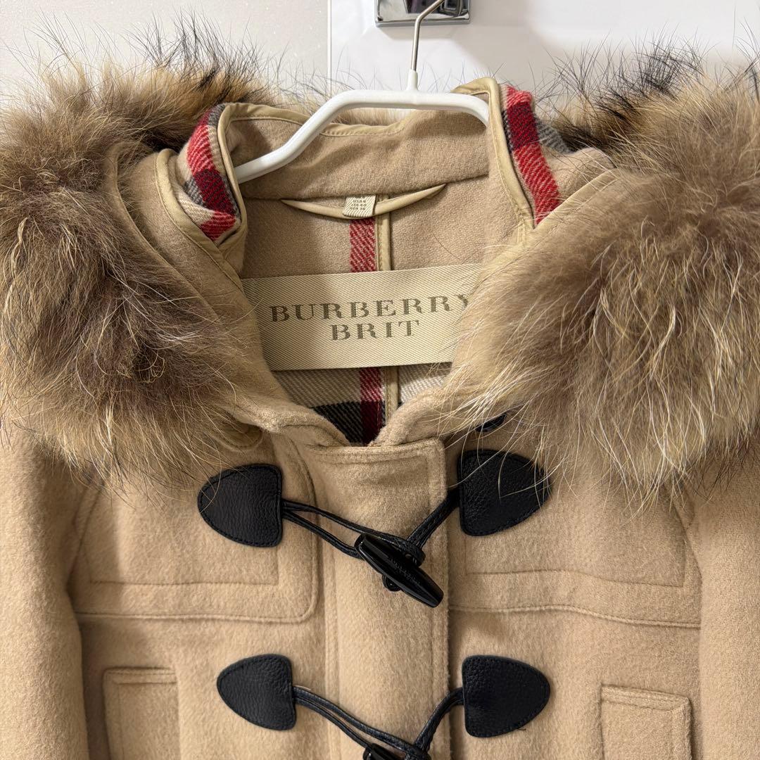 美品　BURBERRY LONDON ダッフルコート　ノバチェック　Mサイズ