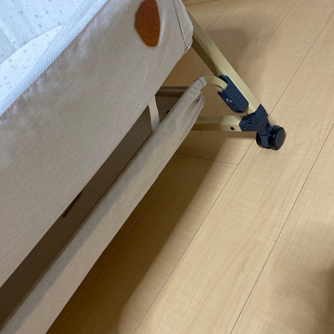 HZDMJ 美品 取扱説明書付き ベビーベッド