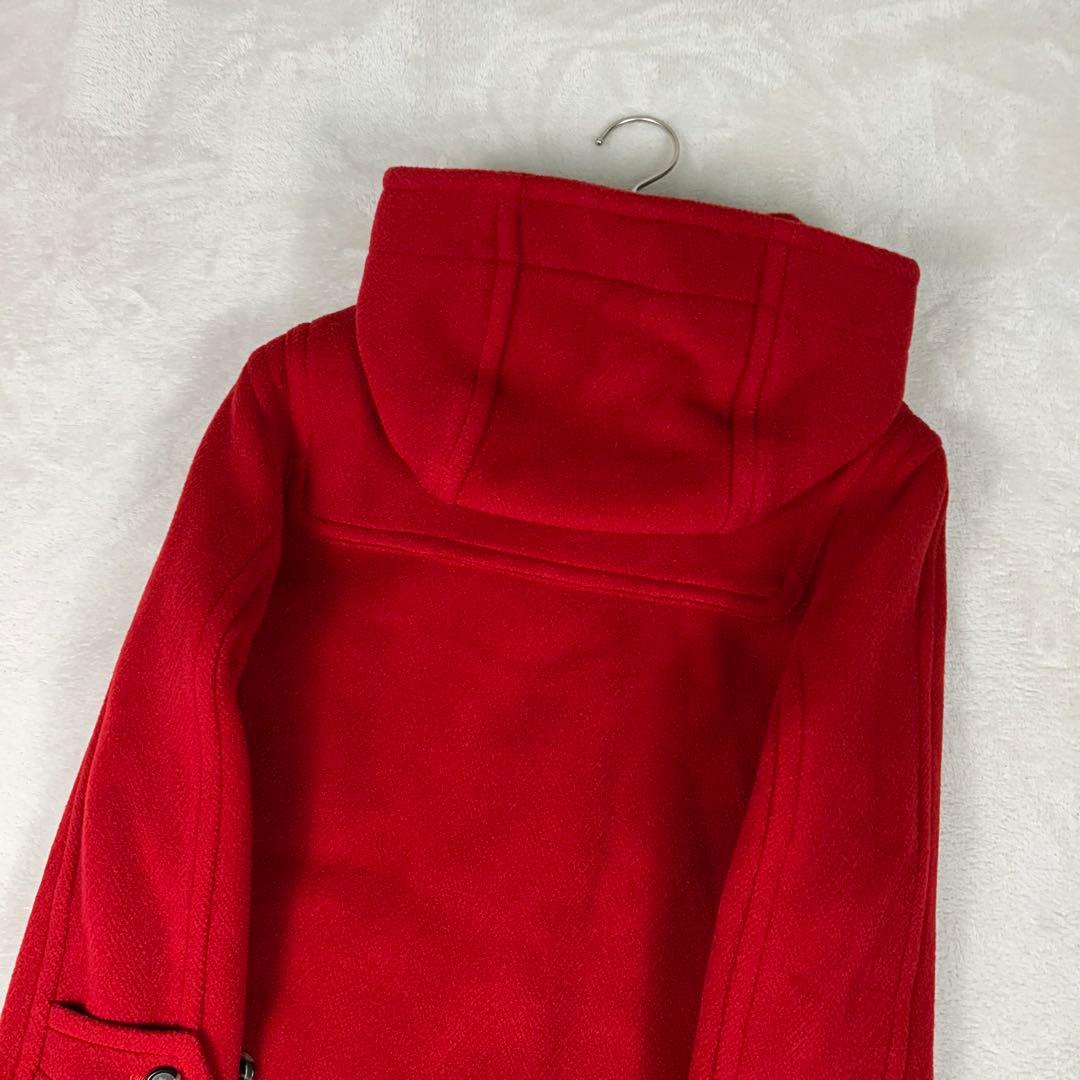 希少♡OLD ENGLAND ヘリンボーンダッフルコート ウール レッド XS
