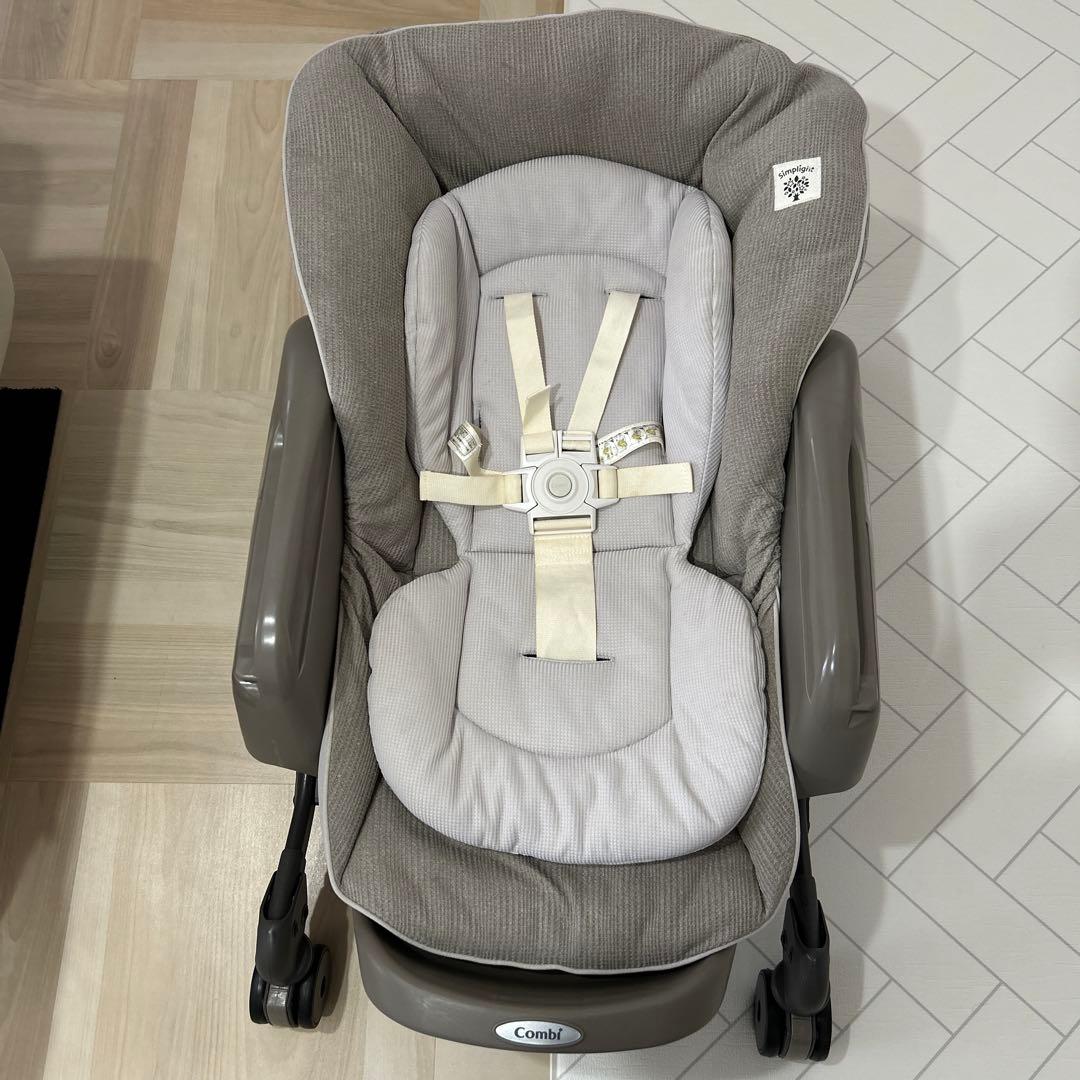 【美品】Combi ハイローチェアSimplight 手動