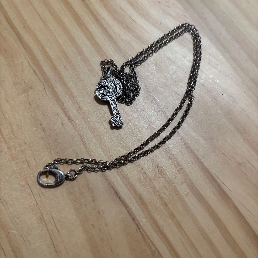 GUCCI ダブルG キーネックレス シルバー 925 アラベスク